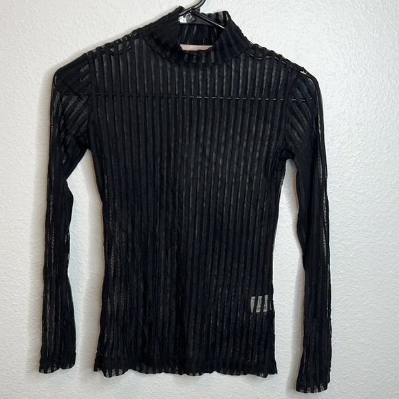 Vivian Chan Angelina Top in Stripe Size S/M - Picture 2 of 6